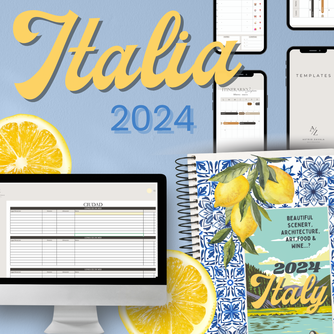 Plan de Viaje Italia 🇮🇹 2024-25